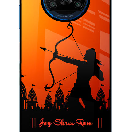 Lord Ram - 4 Poco X3/X3 Pro Glass Case