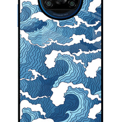 Blue Waves Poco X3/X3 Pro Glass Case