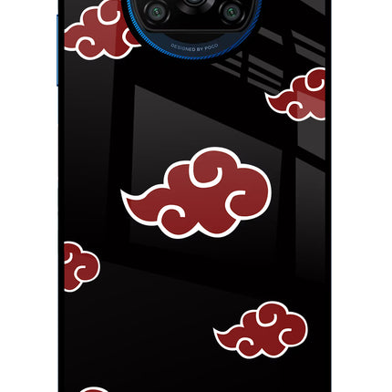 Akatsuki Poco X3/X3 Pro Glass Case Back Cover by Casekaro