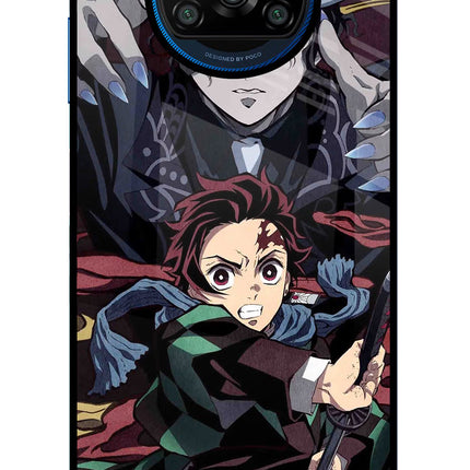 Demon Slayer Poco X3/X3 Pro Glass Case