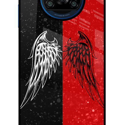 Wings Poco X3/X3 Pro Glass Case