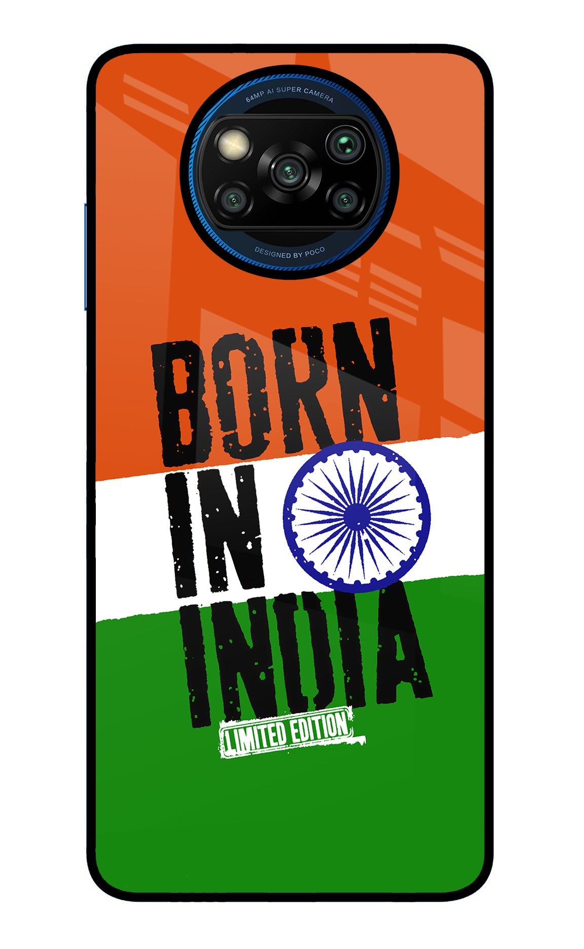 Born in India Poco X3/X3 Pro Back Cover