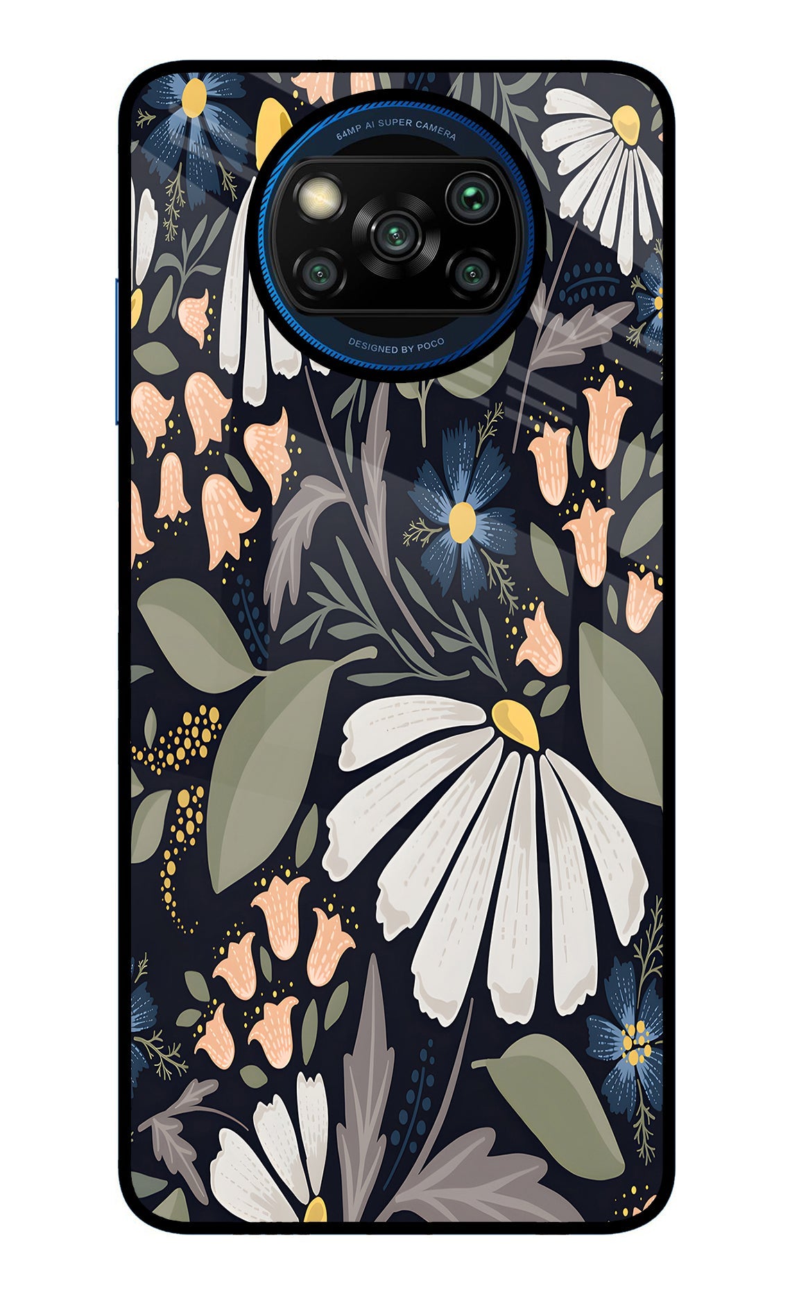 Flowers Art Poco X3/X3 Pro Back Cover