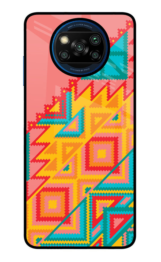 Aztec Tribal Poco X3/X3 Pro Glass Case