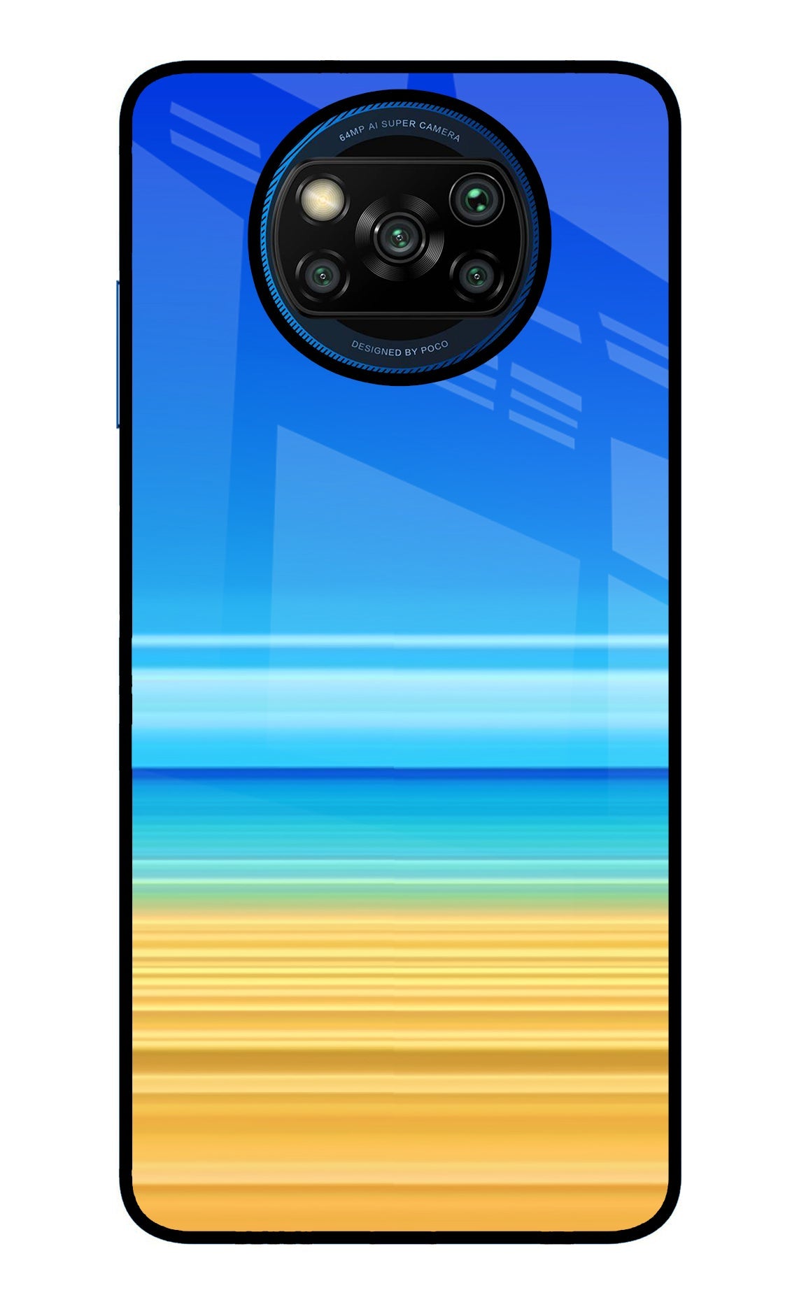 Beach Art Poco X3/X3 Pro Back Cover