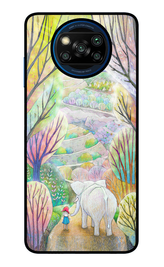 Nature Painting Poco X3/X3 Pro Glass Case