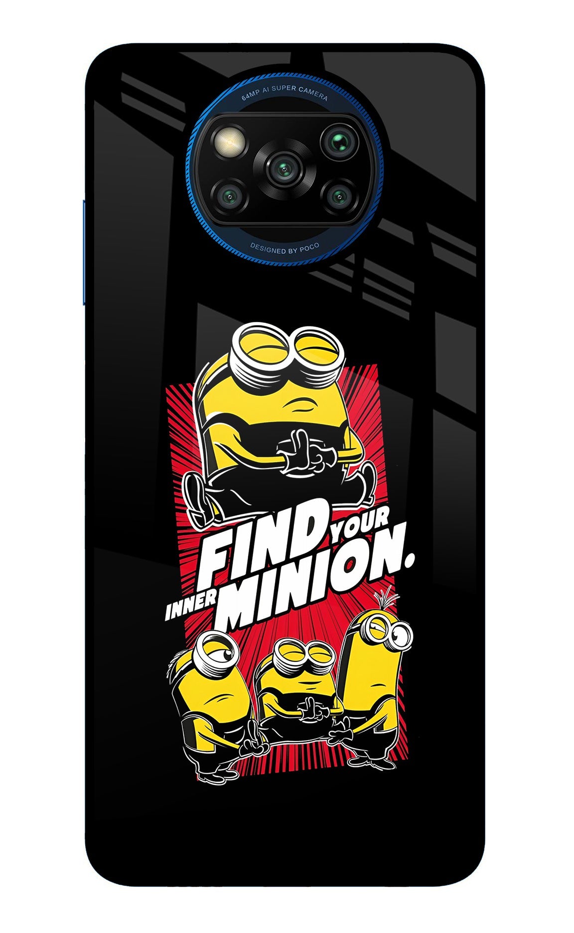 Find your inner Minion Poco X3/X3 Pro Back Cover