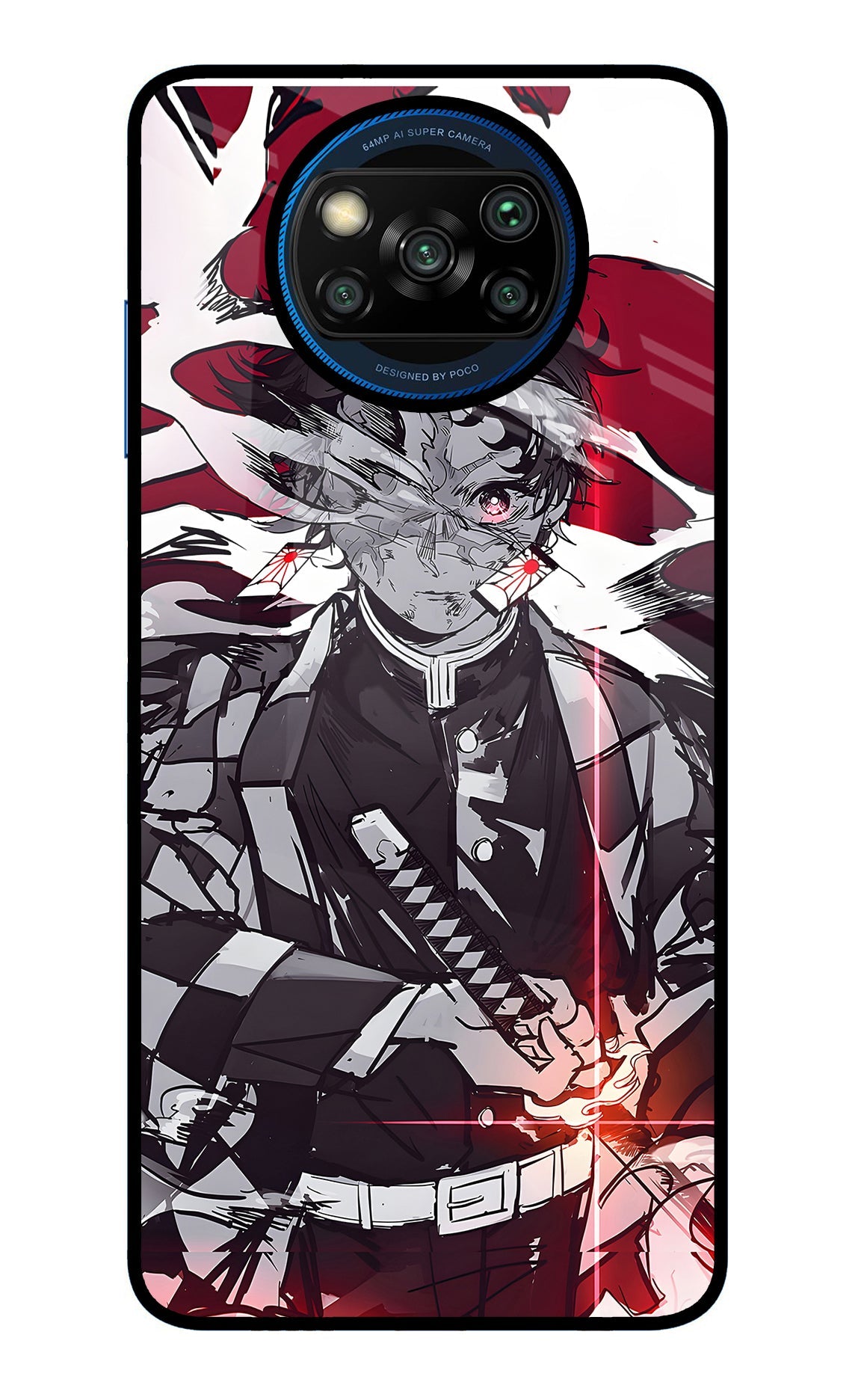 Demon Slayer Poco X3/X3 Pro Back Cover