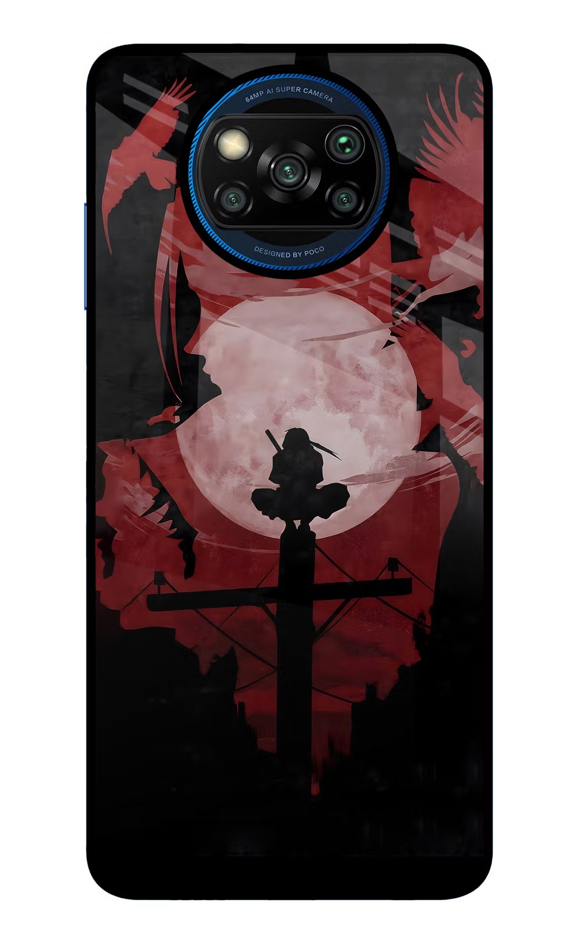 Naruto Anime Poco X3/X3 Pro Glass Case Back Cover by Casekaro