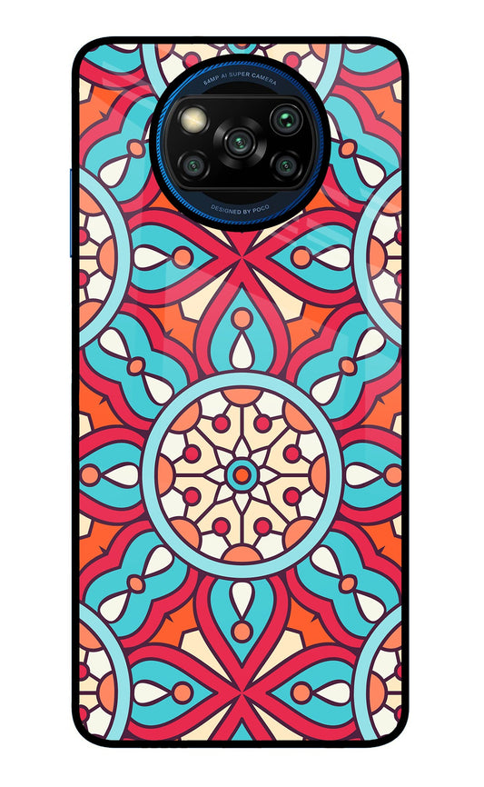 Mandala Geometric Poco X3/X3 Pro Glass Case