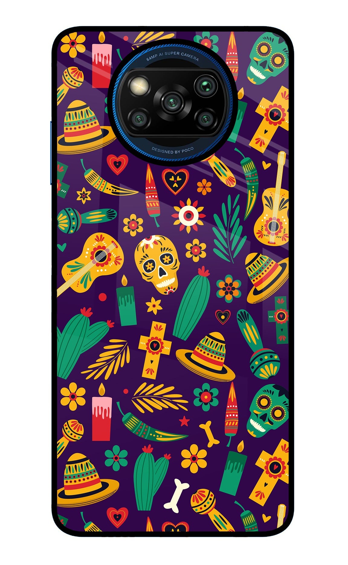 Mexican Artwork Poco X3/X3 Pro Back Cover