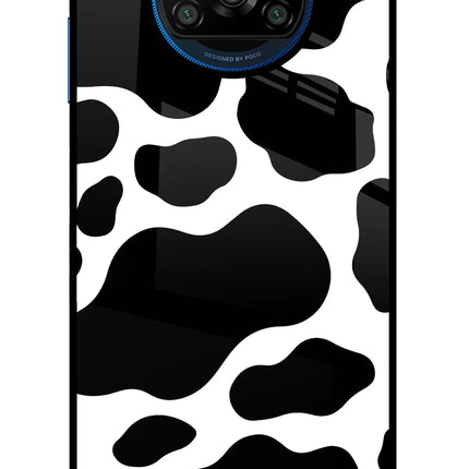 Cow Spots Poco X3/X3 Pro Glass Case