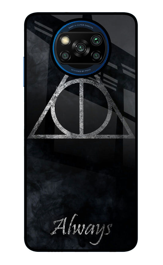 Deathly Hallows Poco X3/X3 Pro Glass Case