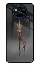 Shiv Trishul Poco X3/X3 Pro Glass Case