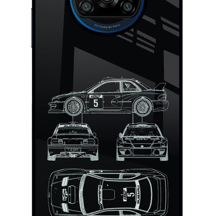 WRC'99 Poco X3/X3 Pro Glass Case