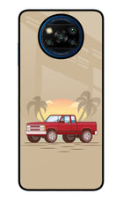 Desert Classic Drive Poco X3/X3 Pro Glass Case