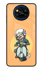 Undead Biker Poco X3/X3 Pro Glass Case