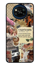 Capricorn Zodiac Poco X3/X3 Pro Glass Case