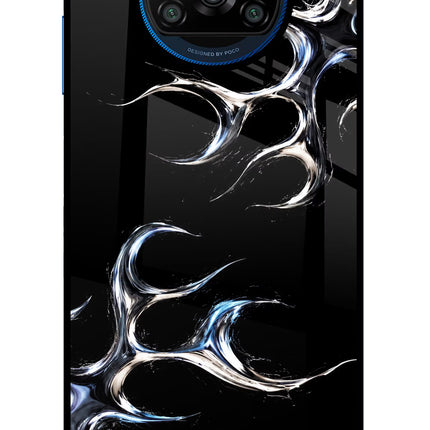 Chrome Tribal Poco X3/X3 Pro Glass Case
