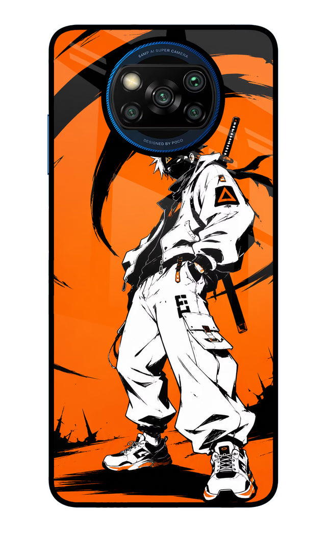 Street Samurai  Poco X3/X3 Pro Glass Case