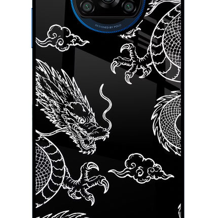 Twin Dragons Poco X3/X3 Pro Glass Case