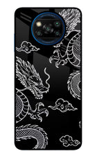 Twin Dragons Poco X3/X3 Pro Glass Case