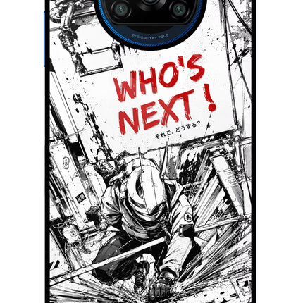 Who's Next Poco X3/X3 Pro Glass Case