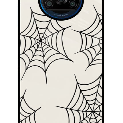 Spider Web Poco X3/X3 Pro Glass Case