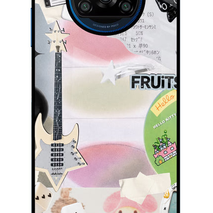 Softcore case Poco X3/X3 Pro Glass Case