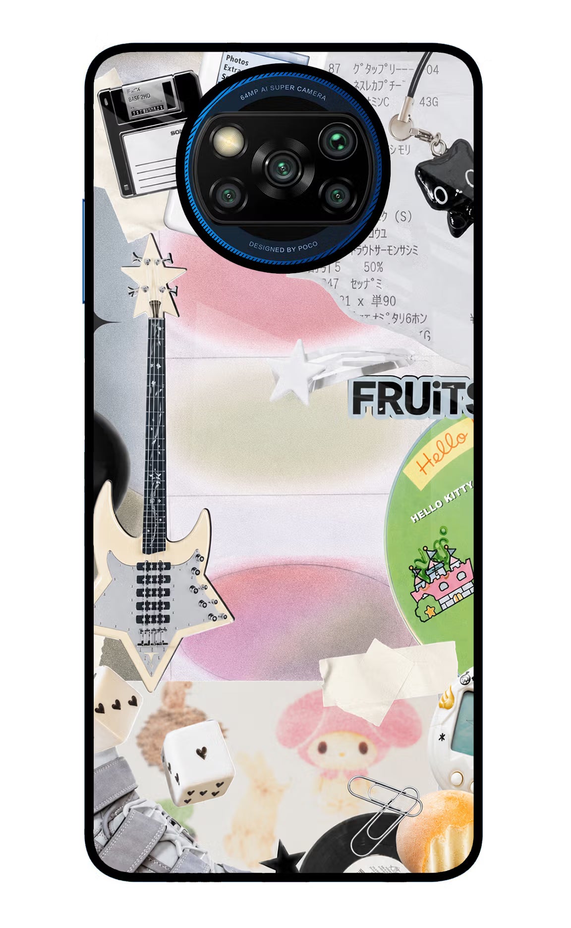 Softcore case Poco X3/X3 Pro Glass Case