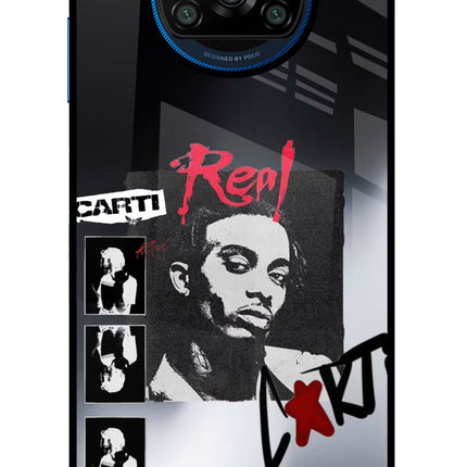 Playboi Carti Poco X3/X3 Pro Glass Case