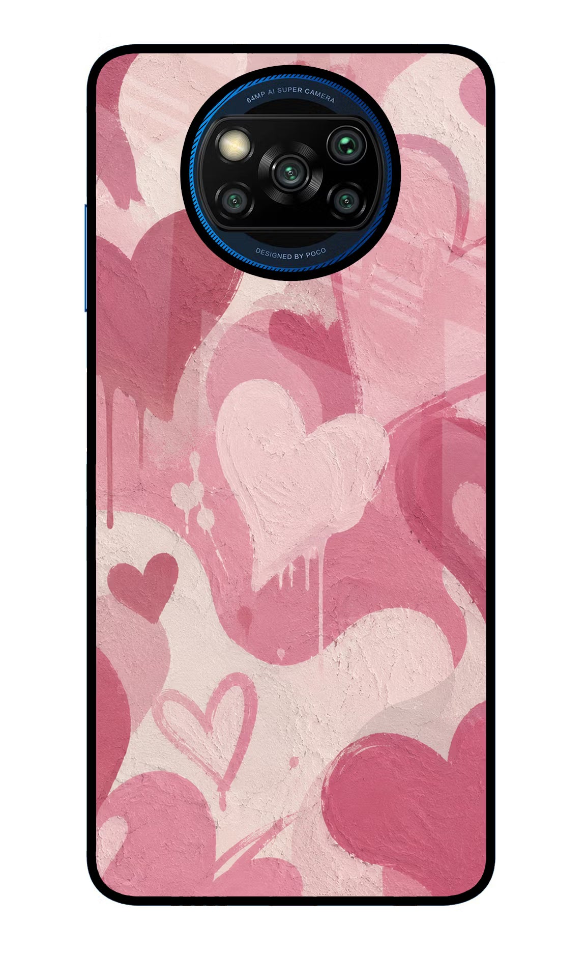 Hearty case Poco X3/X3 Pro Glass Case