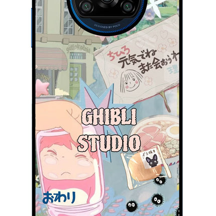 Studio Ghibli Poco X3/X3 Pro Glass Case