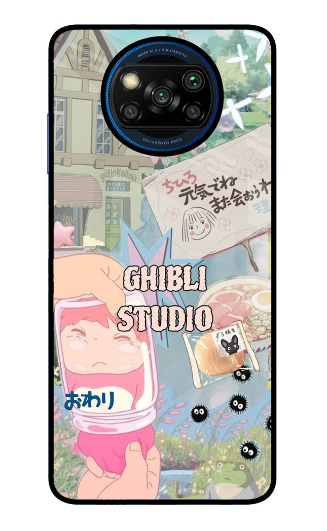 Studio Ghibli Poco X3/X3 Pro Glass Case