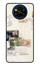 Soft Aesthetic Poco X3/X3 Pro Glass Case