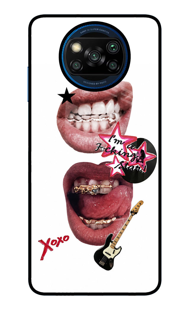 Rockstar Poco X3/X3 Pro Glass Case
