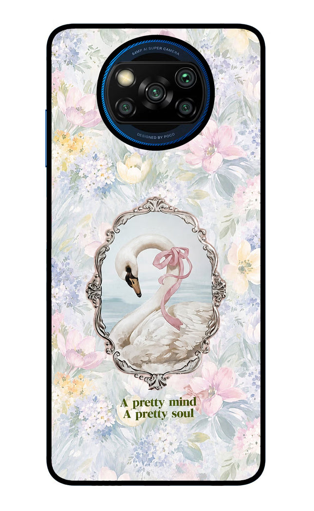 Pretty Mind Pretty Soul Poco X3/X3 Pro Glass Case