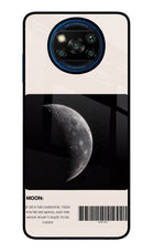 Moon Phase Poco X3/X3 Pro Glass Case