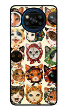 Cool Cat Poco X3/X3 Pro Glass Case