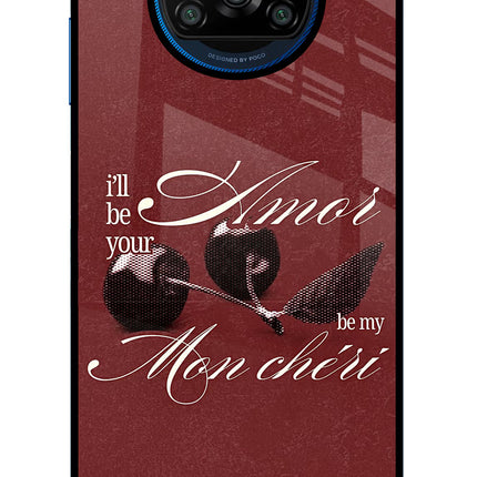 Velvet Cherry Poco X3/X3 Pro Glass Case