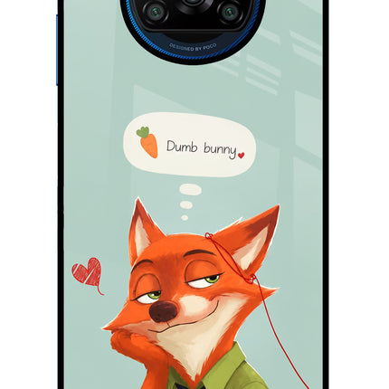 Nick Charm Poco X3/X3 Pro Glass Case