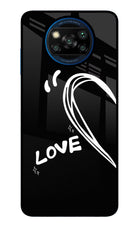 Love Line Poco X3/X3 Pro Glass Case