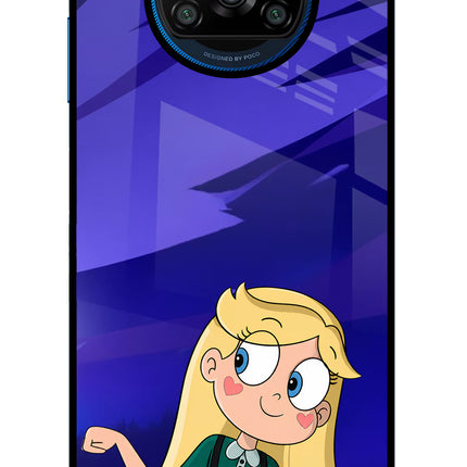 Star Glow Poco X3/X3 Pro Glass Case