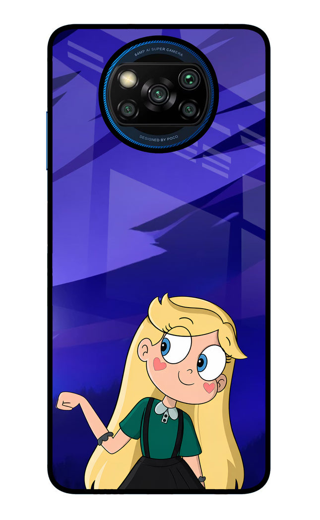 Star Glow Poco X3/X3 Pro Glass Case