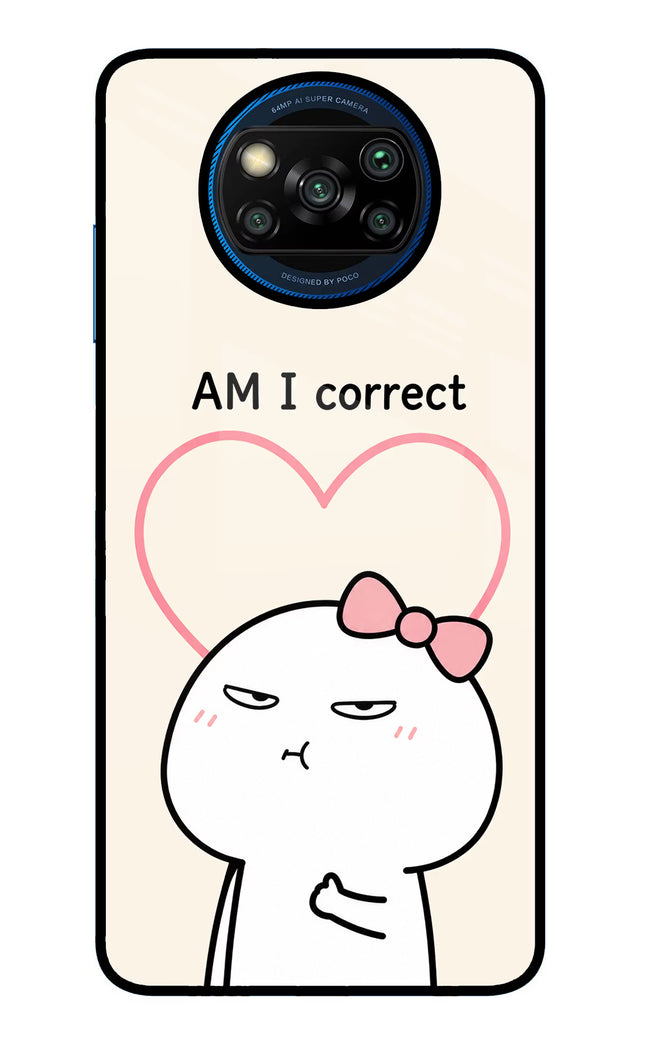 Always Right Poco X3/X3 Pro Glass Case