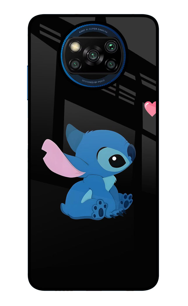 Stitch Crush Poco X3/X3 Pro Glass Case