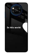 This World Poco X3/X3 Pro Glass Case