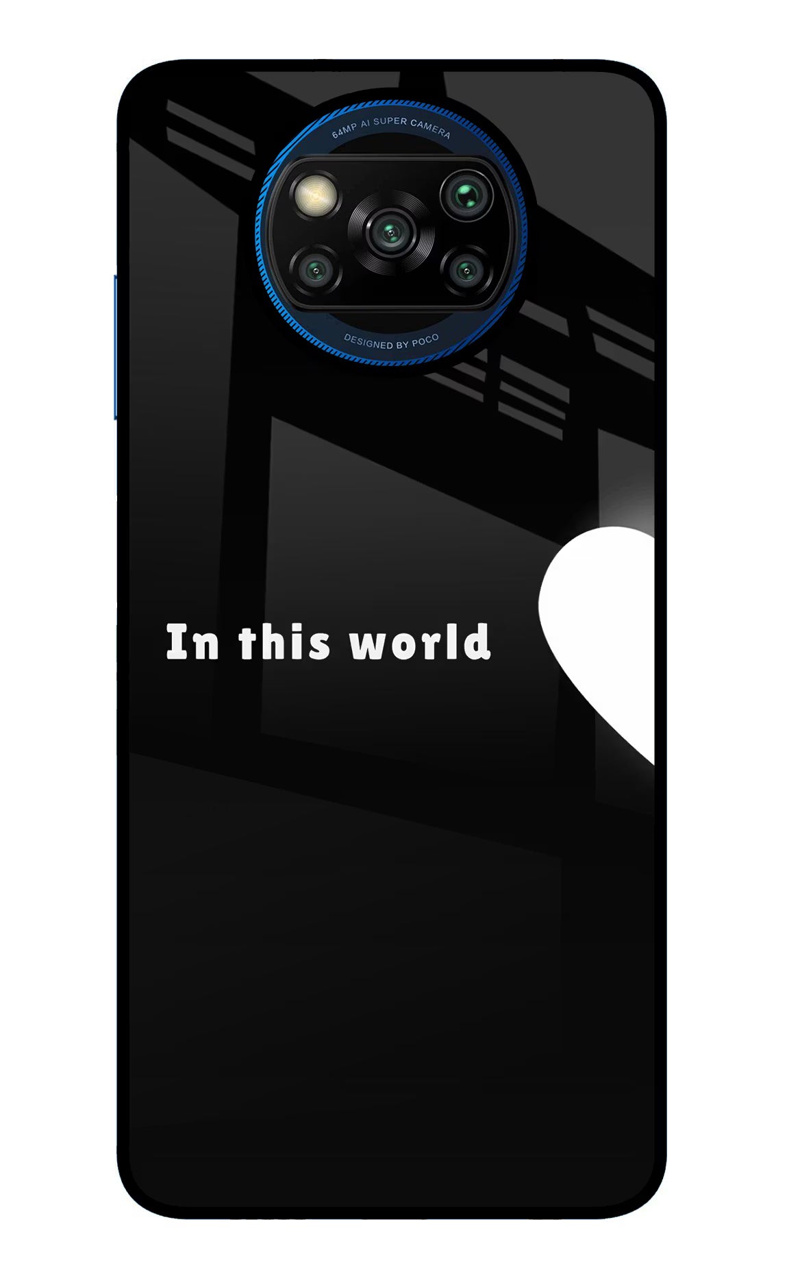 This World Poco X3/X3 Pro Glass Case