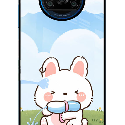 Bunny Treat Poco X3/X3 Pro Glass Case
