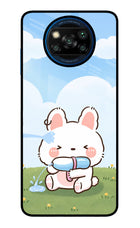 Bunny Treat Poco X3/X3 Pro Glass Case